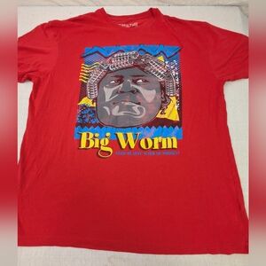Big Worm Friday Movie Red Tee XXL